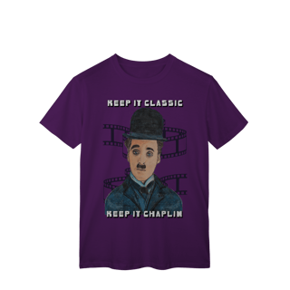 Nome do produto T-Shirt Classic – Keep It Classic, Keep It Chaplin