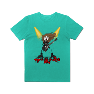 Nome do produto T-Shirt Estonada - Hoje é Dia de Rock, Bebê!