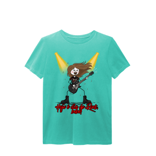 Nome do produto T-Shirt Estonada - Hoje é Dia de Rock, Bebê!