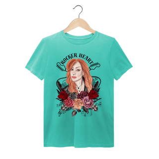 Nome do produto T-Shirt Estonada - Rocker Heart