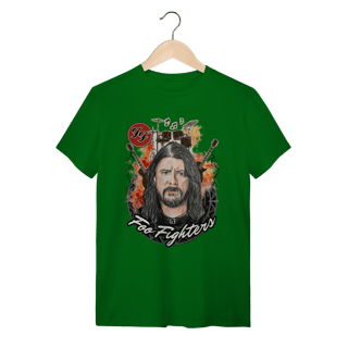 Nome do produto T-Shirt Quality Foo Fighters Burning
