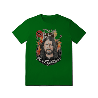 Nome do produto T-Shirt Quality Foo Fighters Burning
