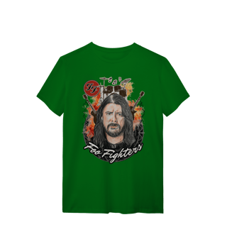 Nome do produto T-Shirt Quality Foo Fighters Burning