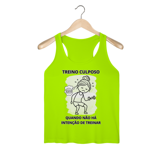 Regata Feminina Sport Dry UV – “Treino Culposo”