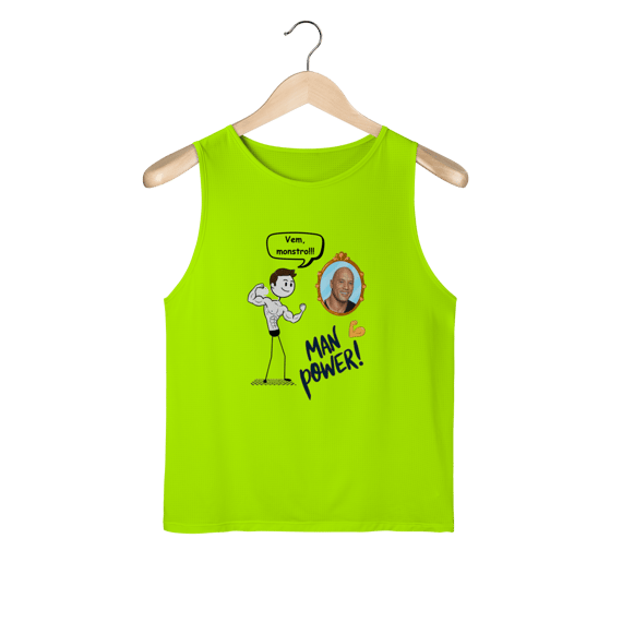 Regata Masc Sport Dry UV - Man Power Mode On