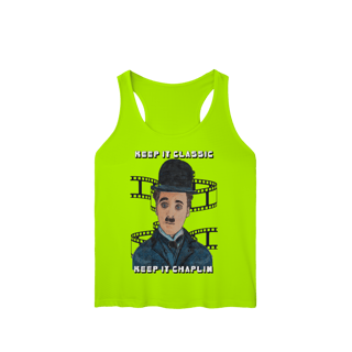 Nome do produto Regata Feminina Sport Dry UV – Keep It Classic, Keep It Chaplin