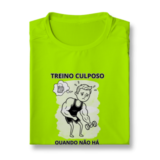 Nome do produto Camiseta Sport Dry UV – “Treino Culposo Masculino”