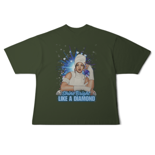 Nome do produto Camiseta Oversized - Diamond Glow