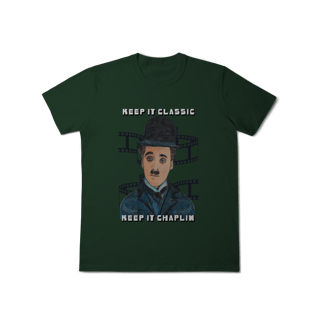 Nome do produto T-Shirt Classic – Keep It Classic, Keep It Chaplin