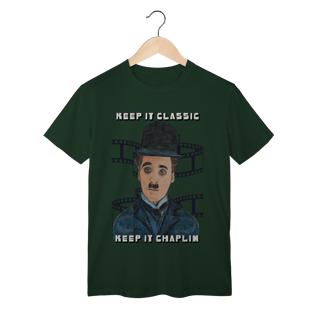 Nome do produto T-Shirt Classic – Keep It Classic, Keep It Chaplin