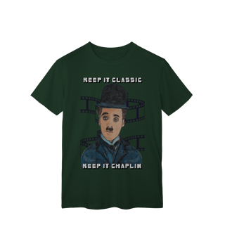 Nome do produto T-Shirt Classic – Keep It Classic, Keep It Chaplin