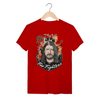 Nome do produto T-Shirt Quality Foo Fighters Burning