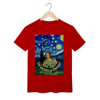 Nome do produto T-Shirt Classic - Alô, Alô! Graças a Deus!