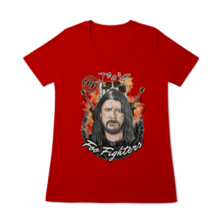 Nome do produto Baby Long Quality - Foo Fighters Burning