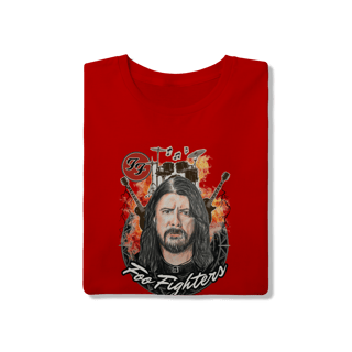 Nome do produto T-Shirt Quality Foo Fighters Burning