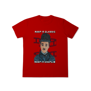 Nome do produto T-Shirt Classic – Keep It Classic, Keep It Chaplin