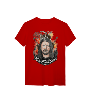 Nome do produto T-Shirt Quality Foo Fighters Burning