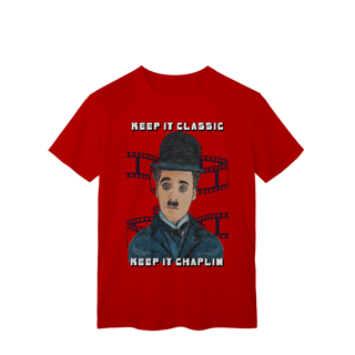 Nome do produto T-Shirt Classic – Keep It Classic, Keep It Chaplin