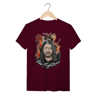 Nome do produto T-Shirt Quality Foo Fighters Burning