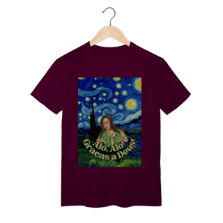 Nome do produto T-Shirt Classic - Alô, Alô! Graças a Deus!