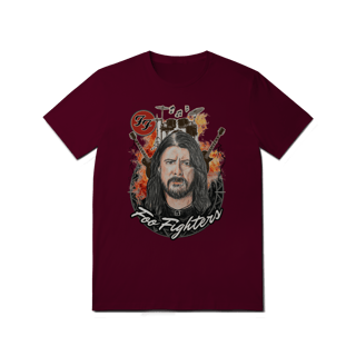 Nome do produto T-Shirt Quality Foo Fighters Burning