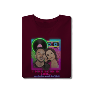 Nome do produto T-Shirt Quality – Retro Vibes 90’s