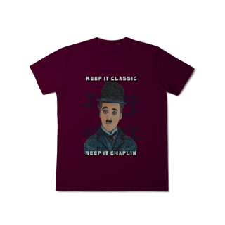 Nome do produto T-Shirt Classic – Keep It Classic, Keep It Chaplin
