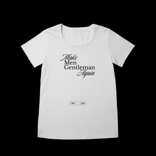 Nome do produtoMake Men Gentleman Again - Baby Long - Make Again