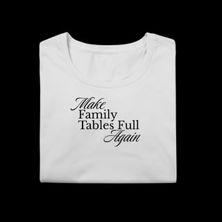 Nome do produtoMake Family Tables Full Again - Baby Long - Make Again