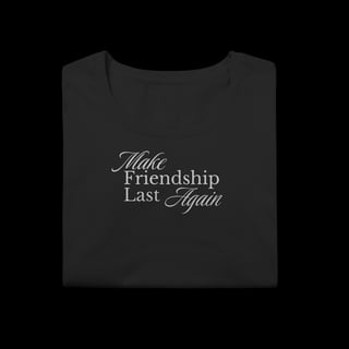 Nome do produtoMake Friendship Last Again - Baby Long - Make Again