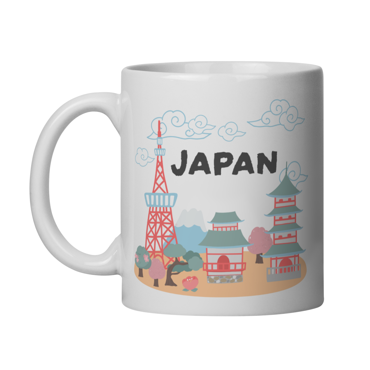Nome do produto: Temple and Tower in Japan