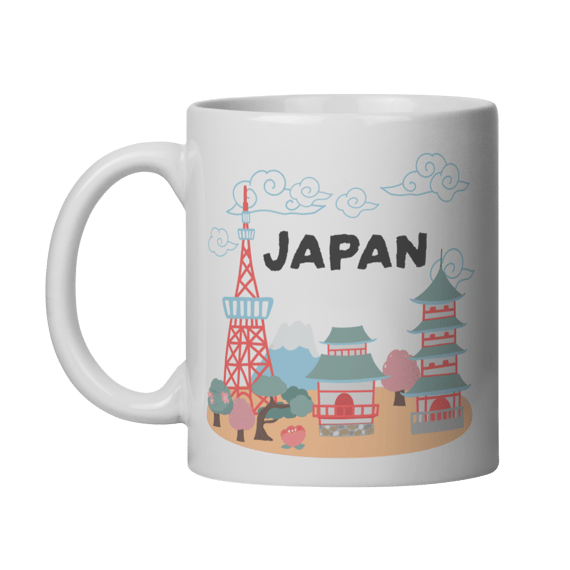 Temple and Tower in Japan