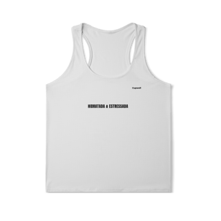 Nome do produto Regata Feminina Dry - Hidratada & Estressada | Mood Verão 2026