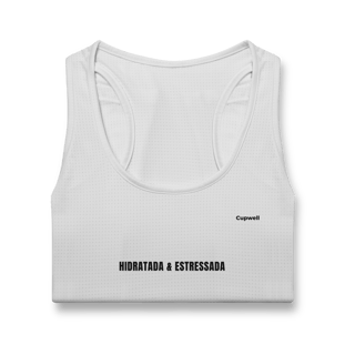 Nome do produto Regata Feminina Dry - Hidratada & Estressada | Mood Verão 2026