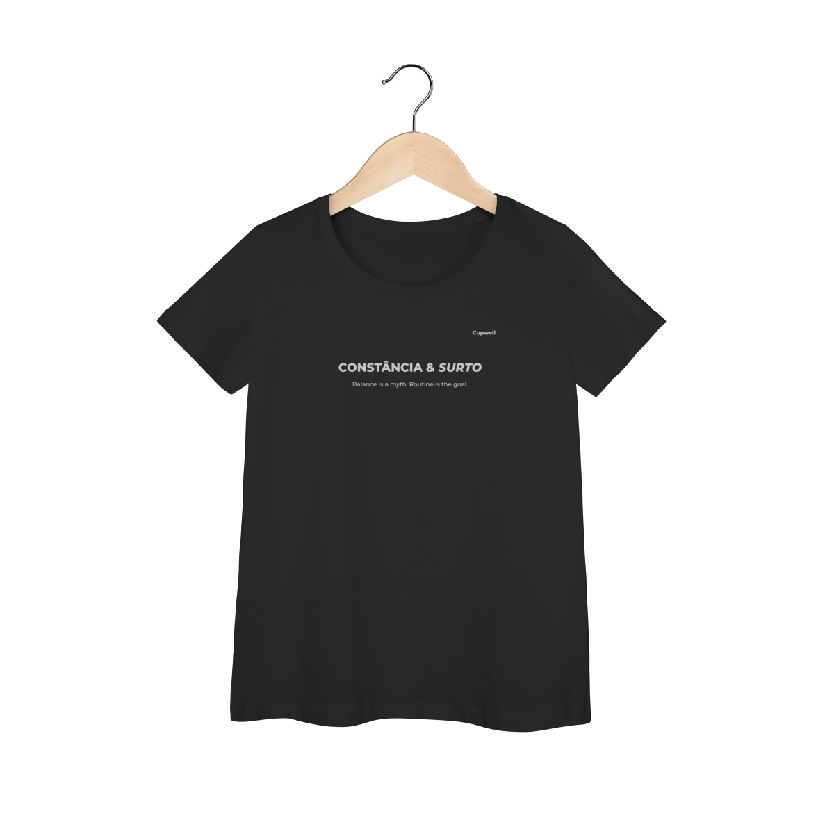 Nome do produto: Baby Look Algodão – Constância & Surto | Cupwell