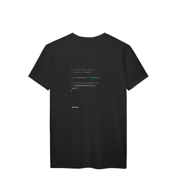 Do not disturb the developer