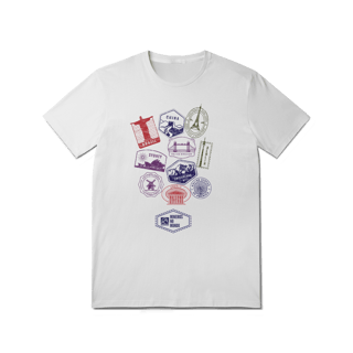 Camisa Carimbo viagem