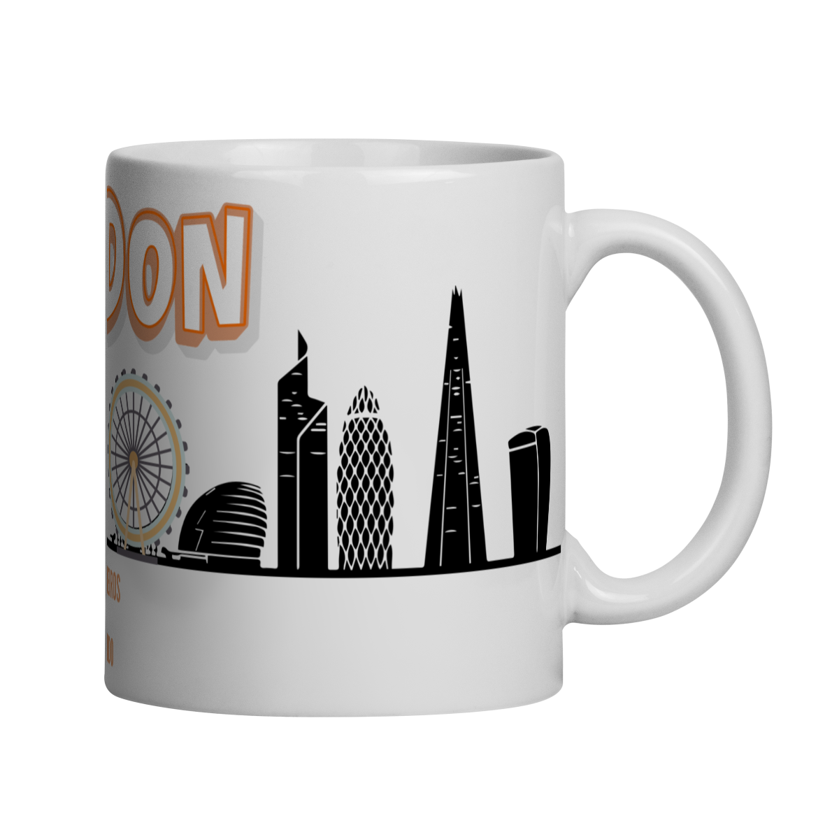Londres Skyline - Caneca