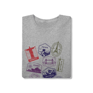 Nome do produto Camisa Carimbo viagem