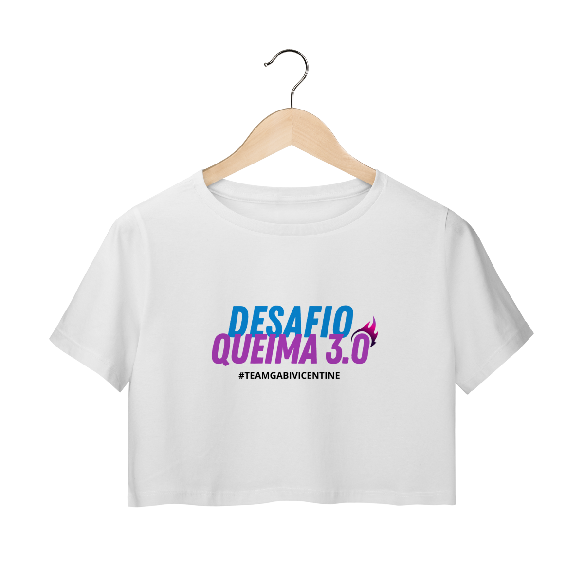 Nome do produto: Camisa Cropped QUEIMA 3.0