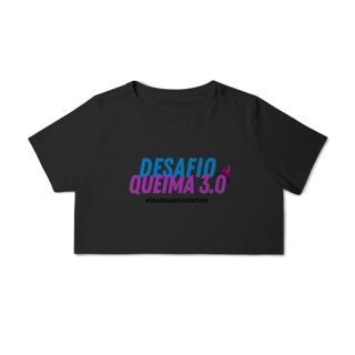 Nome do produto Camisa Cropped QUEIMA 3.0