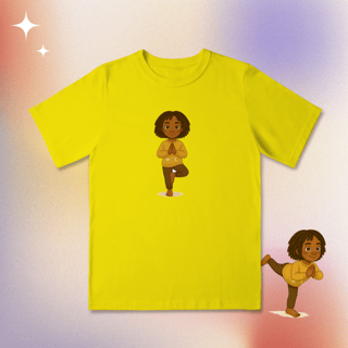 Nome do produtoCamiseta Infantil 2 a 8 Universo Hatha - Árvore