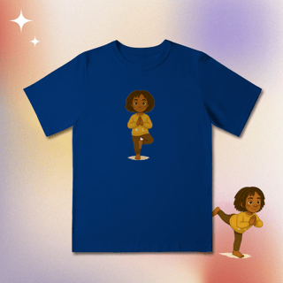 Nome do produtoCamiseta Infantil 2 a 8 Universo Hatha - Árvore