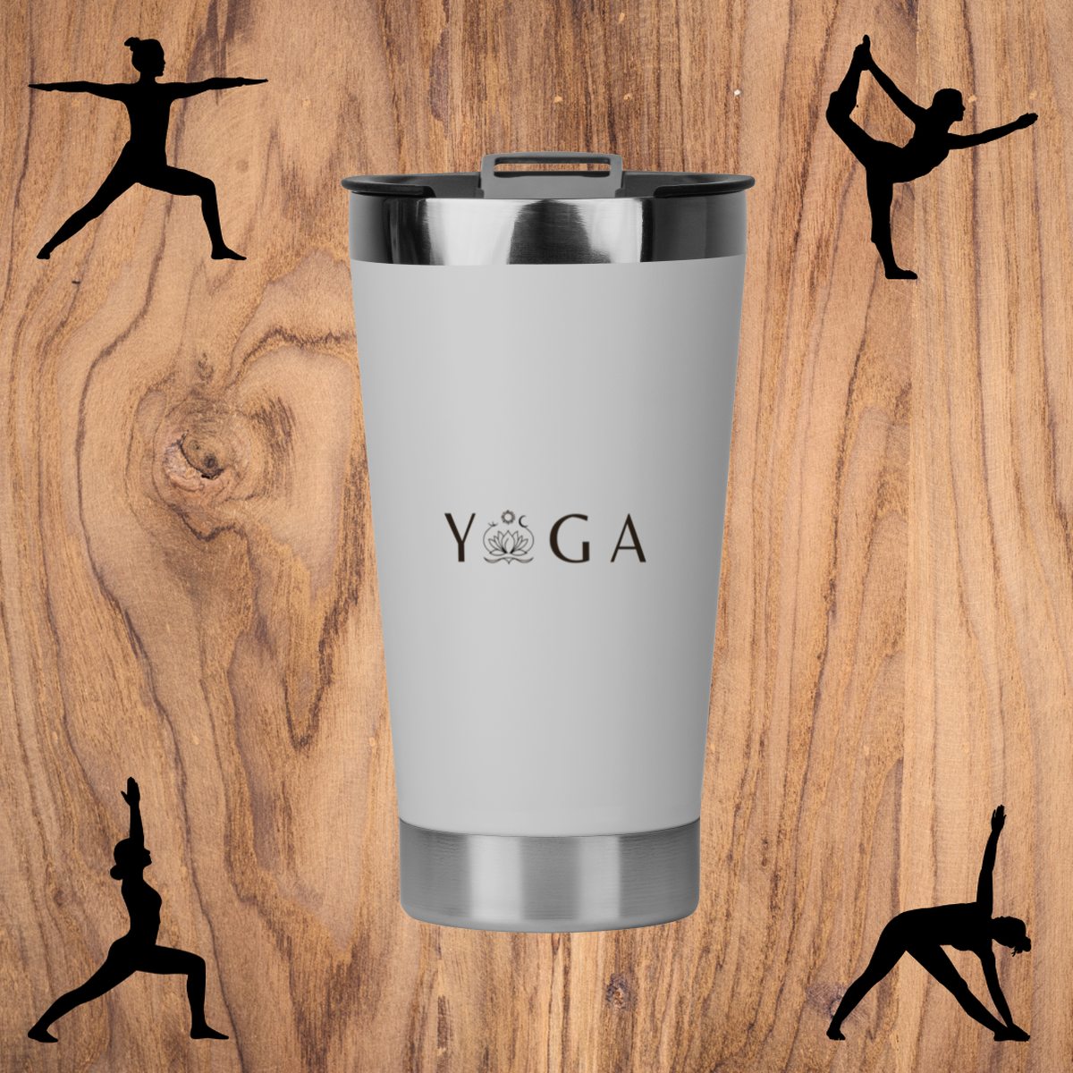 Nome do produto: Copo Térmico Lilian Li Yoga