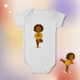 Body Infantil Universo Hatha - Árvore