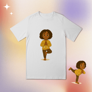 Camiseta Infantil 10 a 14 Universo Hatha - Árvore