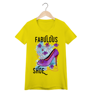 Nome do produtoCamiseta Baby Look - Fabulous Shoe
