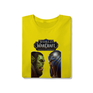 Nome do produtoCamiseta Quality  Gamer - World of Warcraft