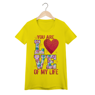 Nome do produtoCamiseta Baby Look - Love my Life