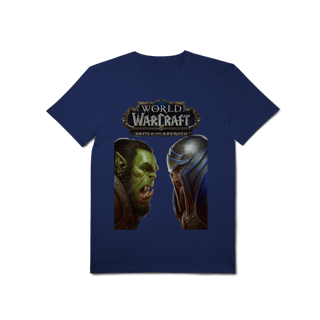 Nome do produtoCamiseta Pima Gamer - World of Warcraft